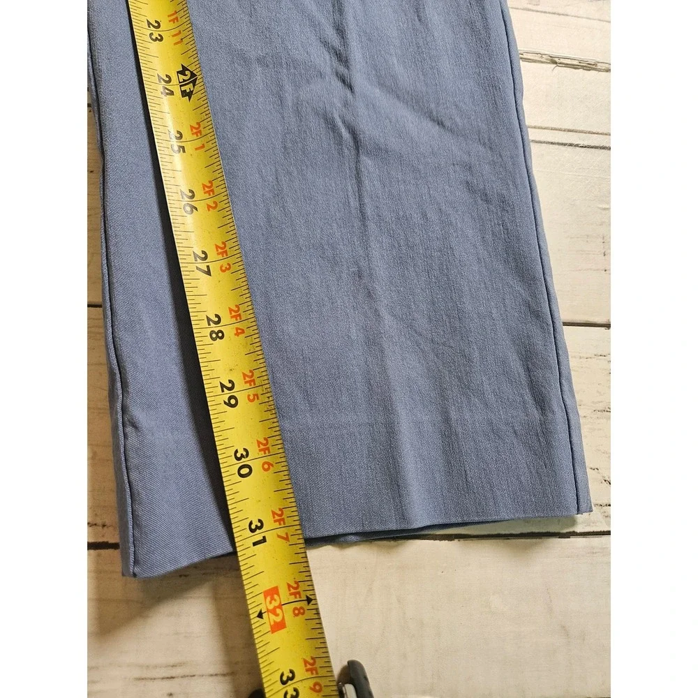 Ralph Lauren Mens Blue Dress Pants 36W x 32L Straight Leg Chino 35x31 Actual